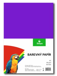 BAREVN PAPRY A3/ 80 g/60l. - 12 barev