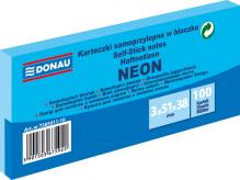 BLOEK SAMOLEPC DONAU 51 x 38 mm, 3 x 100 list, neonov modr