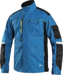 Bl�za CXS STRETCH, p�nsk�, st�edn� modr�-�ern�