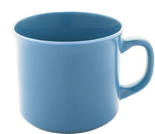 Matn vintage hrnek Woodstock Flat, svtle modr