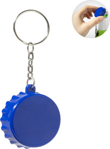 RABS p��v�ek na kl��e s otv�r�kem na lahve Popcap, modr�