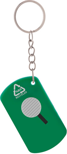 P��v�ek na kl��e s no��kem na pap�r Parcelo, zelen�