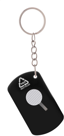 P��v�ek na kl��e s no��kem na pap�r Parcelo, �ern�