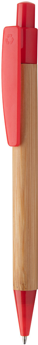 Bambusov� kuli�kov� pero Colothic, �erven�, p��rodn�