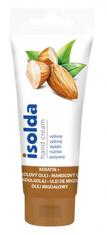 Krm na ruce Isolda, mandlov olej s keratinem, 100 ml