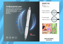 Kuli�kov� pero s antibakteri�ln�m t�lem, modr� n�pl�