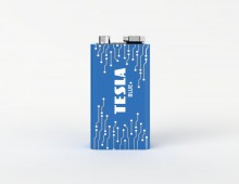 Baterie TESLA 9V BLUE+