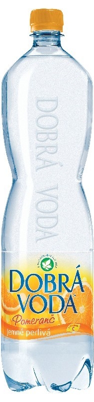 Minerln voda Dobr voda jemn perliv, pomeran, 6x 1,5 l expirace-1.12/2024