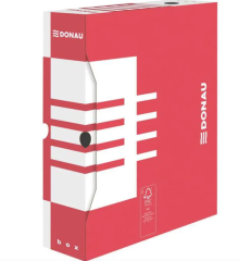 Krabice archivan DONAU  A4, 8 x 34 x 29,7 cm, erven