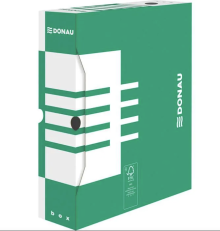 Krabice archivan DONAU  A4, 8 x 34 x 29,7 cm, zelen