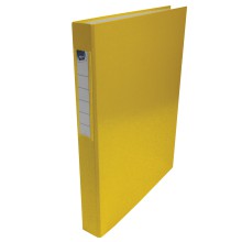 Poada HIT OFFICE PP Plus A4, 3,5 cm, 2 krouky, lut