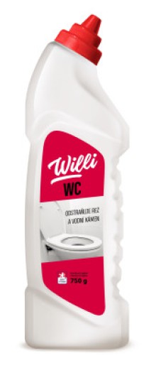 istc prostedek na WC Willi, gelov, 750 g