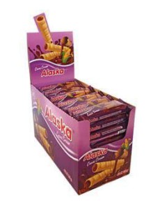 Trubiky Alaska, kukuin, kakao, 48 x 18 g