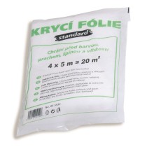 Zakrvac flie na malovn Standard, HDPE, 4  5 m