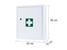 Lkrnika plechov Signus 320 x 360 x 100 mm, s npln