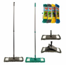 Mop ploch�, �inylkov�, s teleskopickou ty�� 80 - 120 cm, 42 x 12 cm
