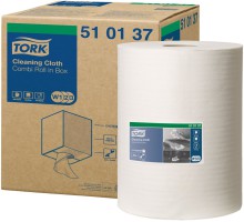 �istic� ut�rky Tork 510137, jemn�, 1 vrstv�, b�l�, syst�m W1, W2