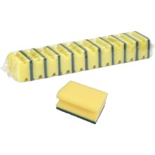 Houbi�ka na n�dob�, 9 x 6,5 cm, �lut�, 10 ks