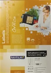 Etikety Print A4, 80 x 47 mm, matn� b�l�, 100 list� po 12 etiket�ch