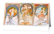 Kalend�� stoln� Alfons Mucha, �trn�ctidenn�