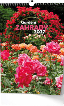 Kalend�� n�st�nn� A3 Zahrady