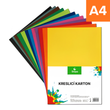Kreslic� karton A4, r�zn� druhy